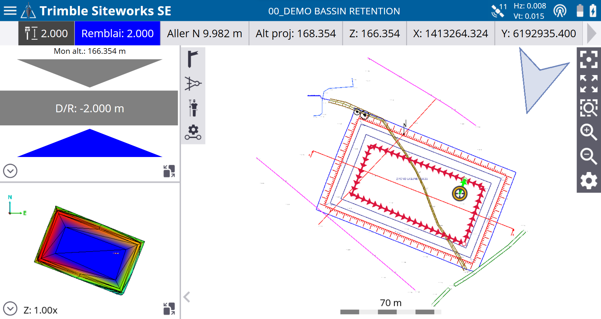 Siteworks SE : plateforme de topographie / récolement / suivi de chantier