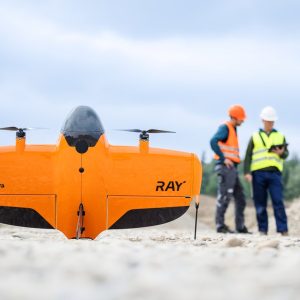 Drone aérien avec capteur embarqué